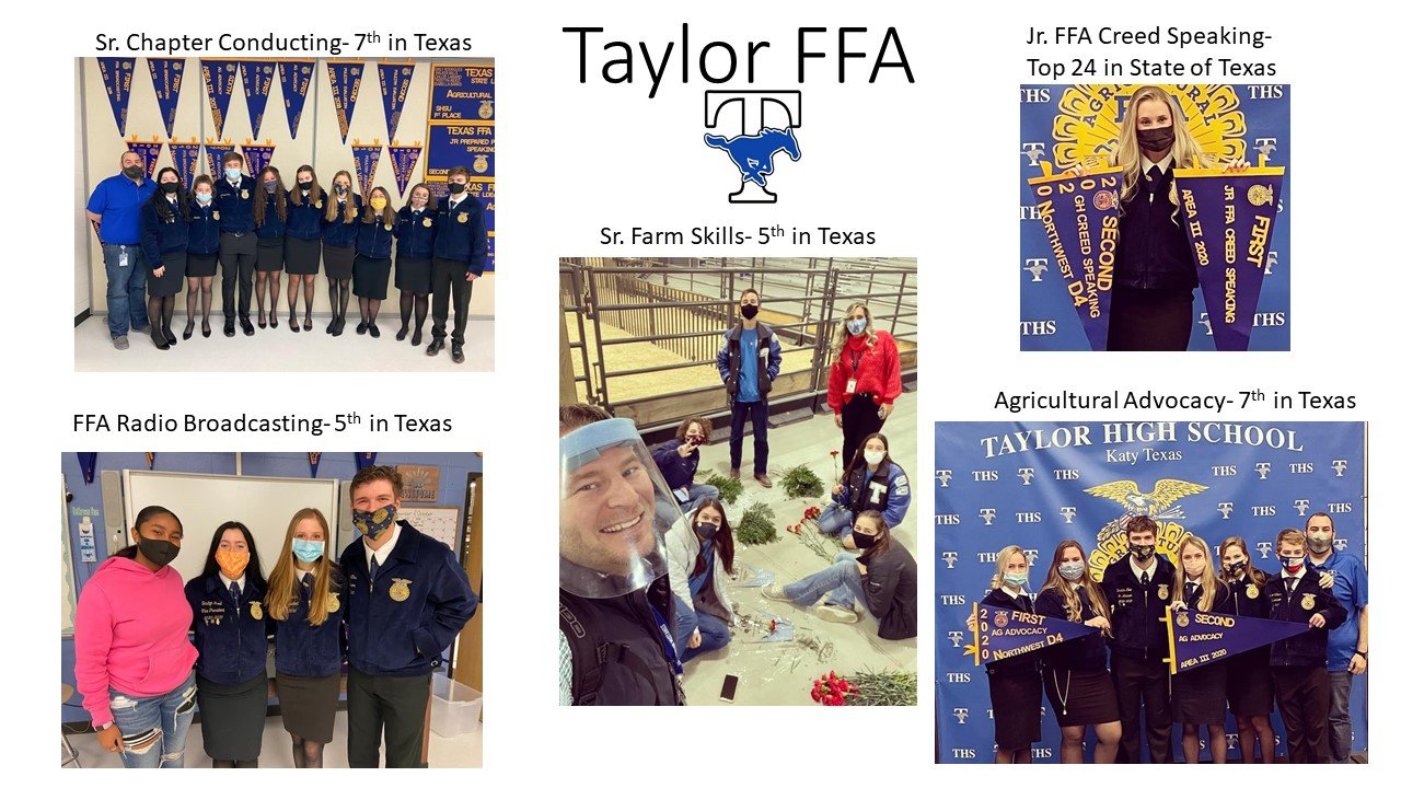 Taylor High School state FFA contest.